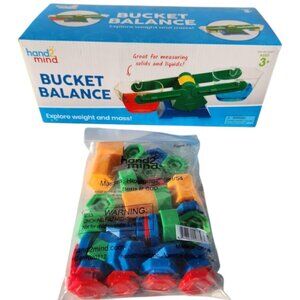 NEW Bucket Balance Weight and Mass Science Math Manipulatives with Weights